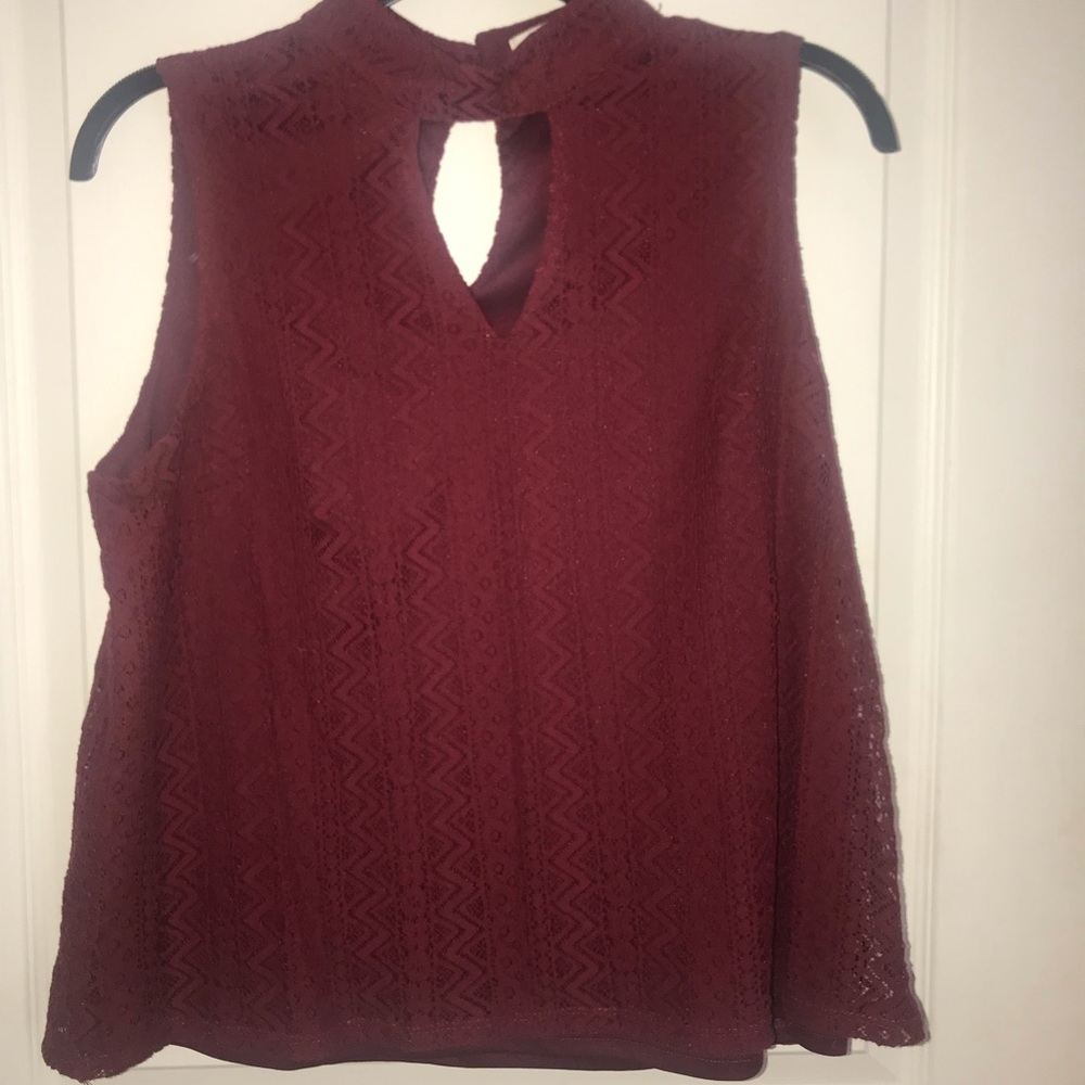 High neck blouse